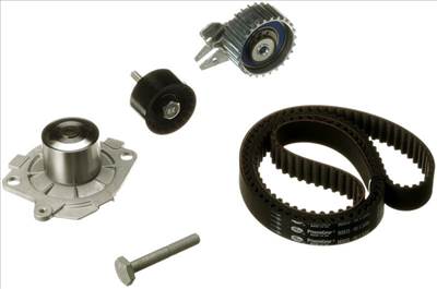 Gates vezérműszíj készlet vízpumpával Lancia Delta MK III [2008-2014] Ferdehátú 1.6 D Multijet 1598ccm 120LE 88KW (Diesel)